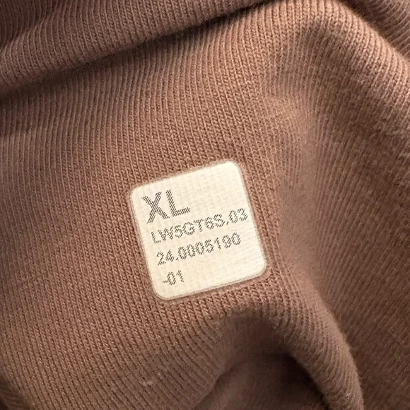 Women’s XL Lululemon Midrise Wideleg Taupetastic Sweatpants - Picture 6 of 8